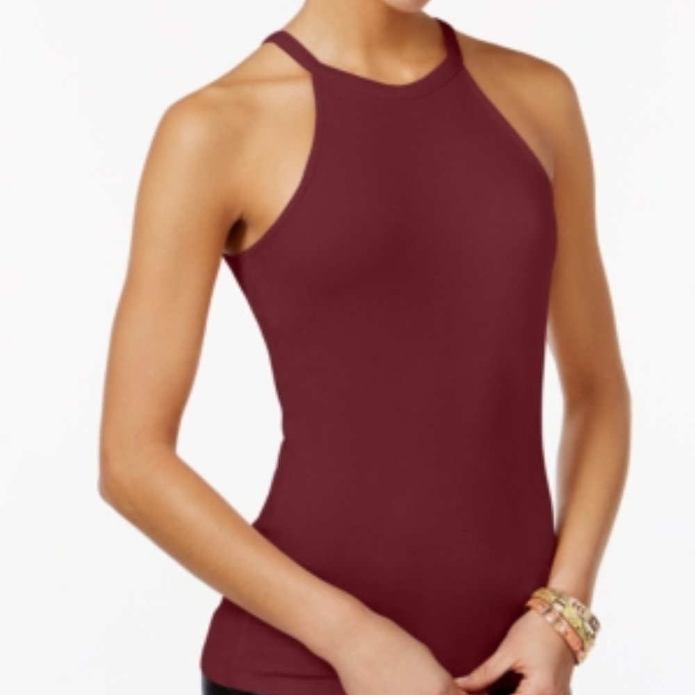 PLANET GOLD High Neck Tank Pomegranate
